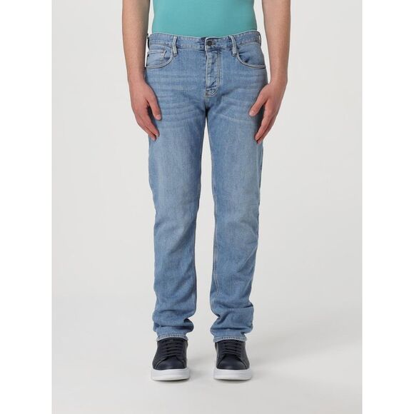 Emporio Armani Jeans Men Stone Washed